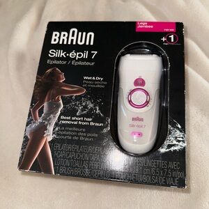 Braun Silk Epil 7 Cordless Wet/Dry Epilator New